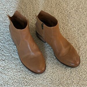 Lucky Brand Women's Tan Ankle Booties